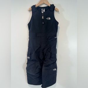 Kids North Face fleece snow bibs 3T